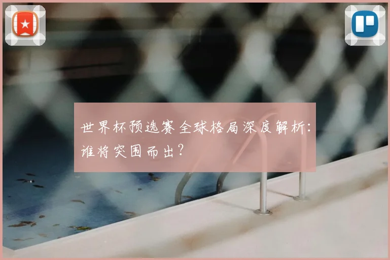 世界杯预选赛全球格局深度解析：谁将突围而出？